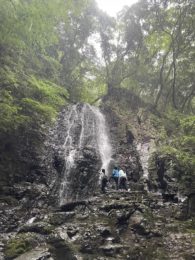 the Matsubano Waterfalls